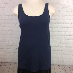 NWT Lane Bryant Navy Ribbed Tank Size 22/24